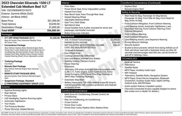 2023 Chevrolet Silverado 1500 4WD Double Cab Standard Bed LT for sale in Santa Clara, CA