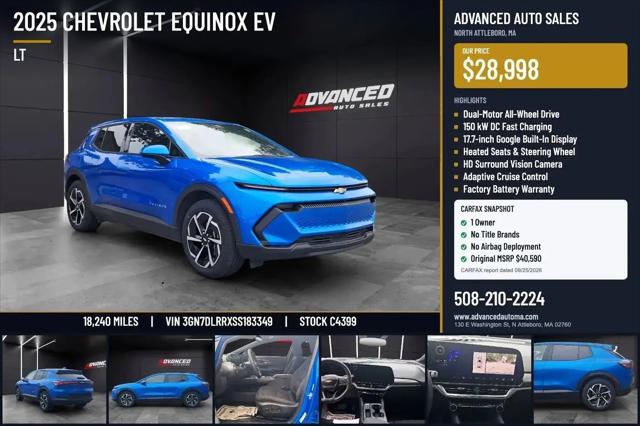 2025 Chevrolet Equinox LT for sale in North Attleboro, MA