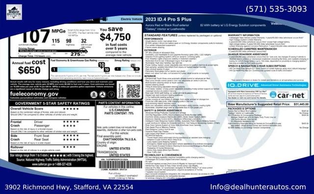 2023 Volkswagen ID.4 Pro S for sale in Stafford, VA