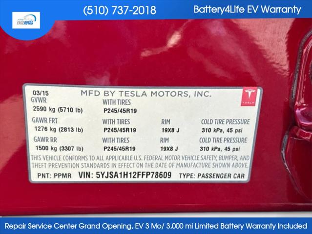 2015 Tesla Model S 85