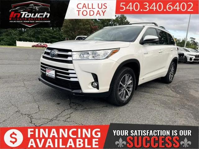 2017 Toyota Highlander Hybrid XLE for sale in Spotsylvania, VA