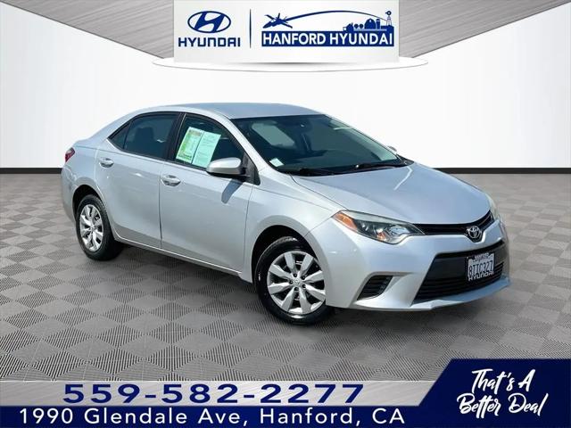 2016 Toyota Corolla LE for sale in Hanford, CA