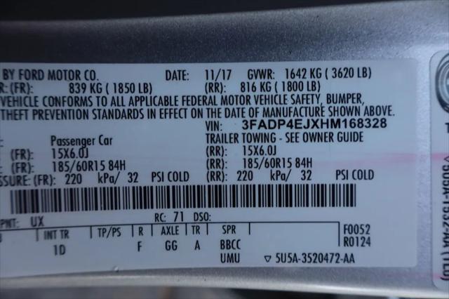 2017 Ford Fiesta SE