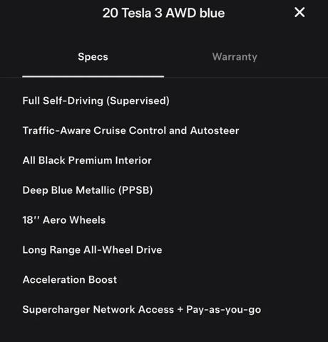 2020 Tesla Model 3 Long Range Dual Motor All-Wheel Drive