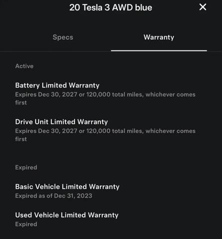 2020 Tesla Model 3 Long Range Dual Motor All-Wheel Drive