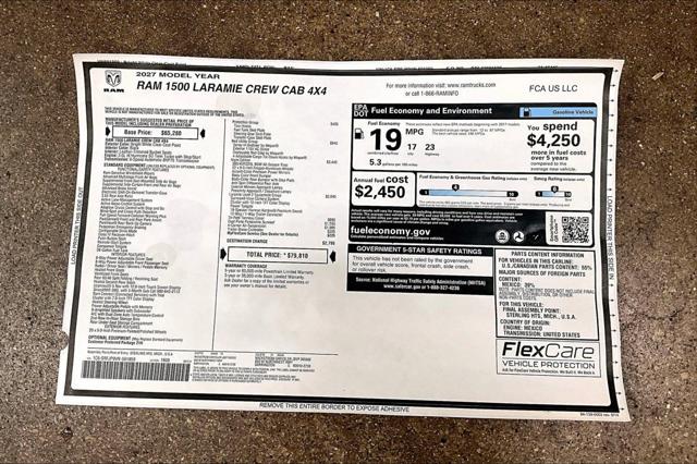 2027 Ram 1500 Laramie