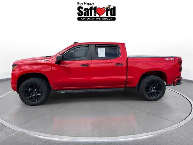 2022 Chevrolet Silverado 1500 4WD Crew Cab Short Bed Custom 2022 Chevrolet Silverado 1500 4WD Crew Cab Short Bed Custom