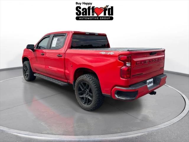 2022 Chevrolet Silverado 1500 4WD Crew Cab Short Bed Custom 2022 Chevrolet Silverado 1500 4WD Crew Cab Short Bed Custom