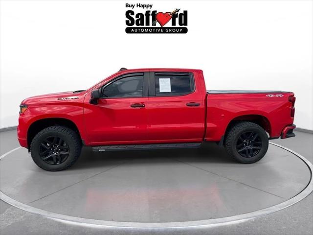 2022 Chevrolet Silverado 1500 4WD Crew Cab Short Bed Custom 2022 Chevrolet Silverado 1500 4WD Crew Cab Short Bed Custom