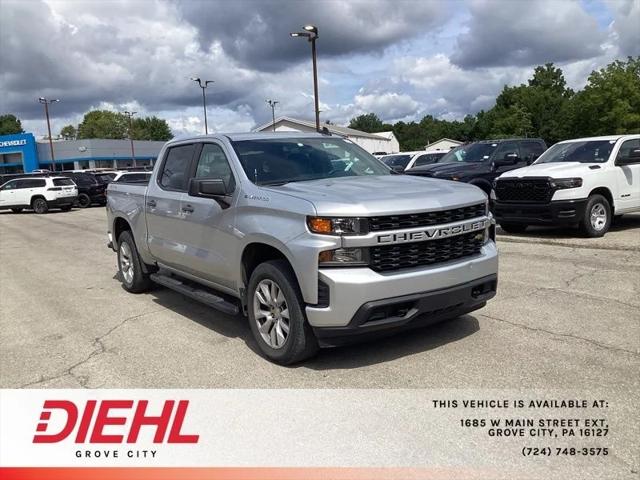 2021 Chevrolet Silverado 1500 4WD Crew Cab Short Bed Custom 2021 Chevrolet Silverado 1500 4WD Crew Cab Short Bed Custom