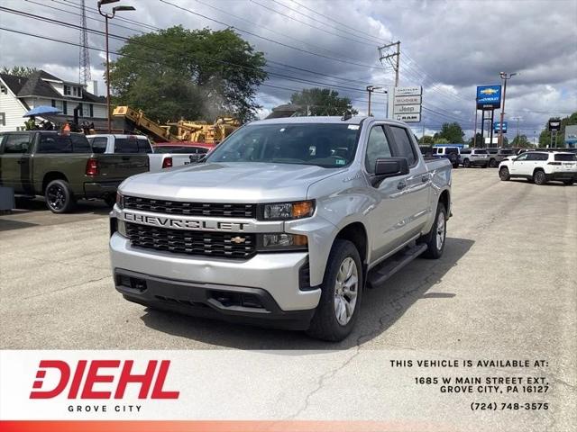 2021 Chevrolet Silverado 1500 4WD Crew Cab Short Bed Custom 2021 Chevrolet Silverado 1500 4WD Crew Cab Short Bed Custom