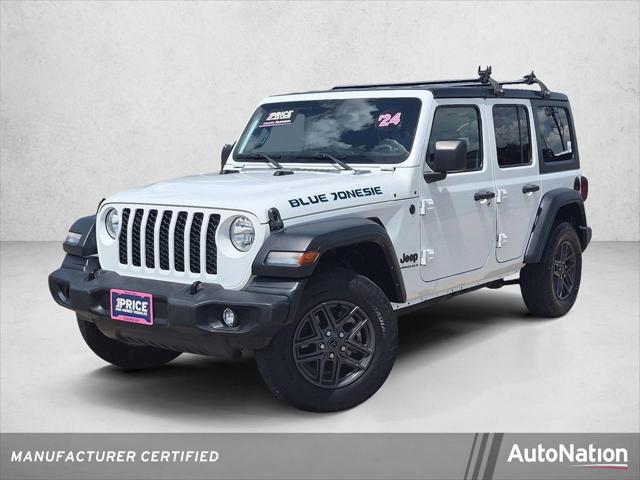 2024 Jeep Wrangler 4-Door Sport S 4x4 for sale in Katy, TX