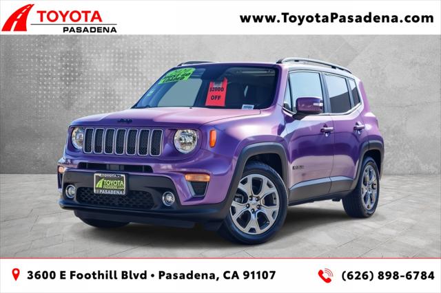 2020 Jeep Renegade Limited FWD for sale in Pasadena, CA