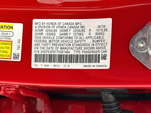 2026 Honda Civic Sport