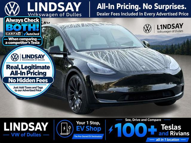 2022 Tesla Model Y Performance Dual Motor All-Wheel Drive for sale in Sterling, VA