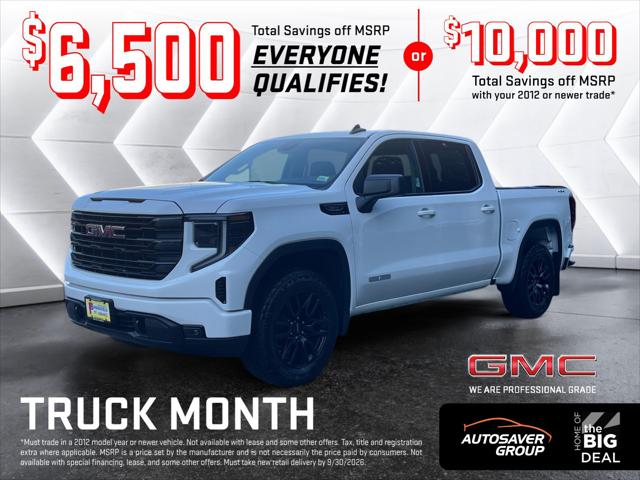 2026 GMC Sierra 1500 Crew Cab, Short Bed, Elevation, 4WD for sale in North Springfield, VT