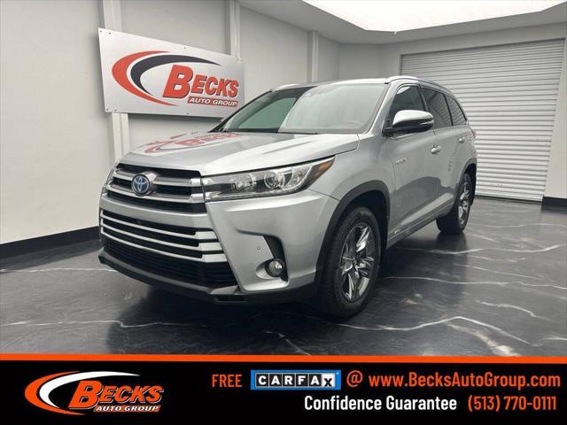 2017 Toyota Highlander Hybrid Limited for sale in Mason, OH