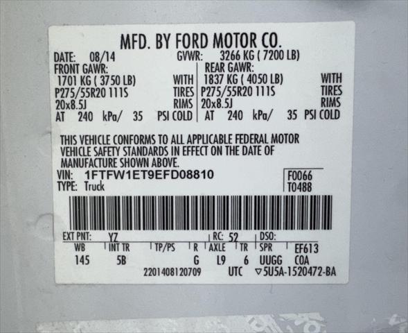 2014 Ford F-150 FX4