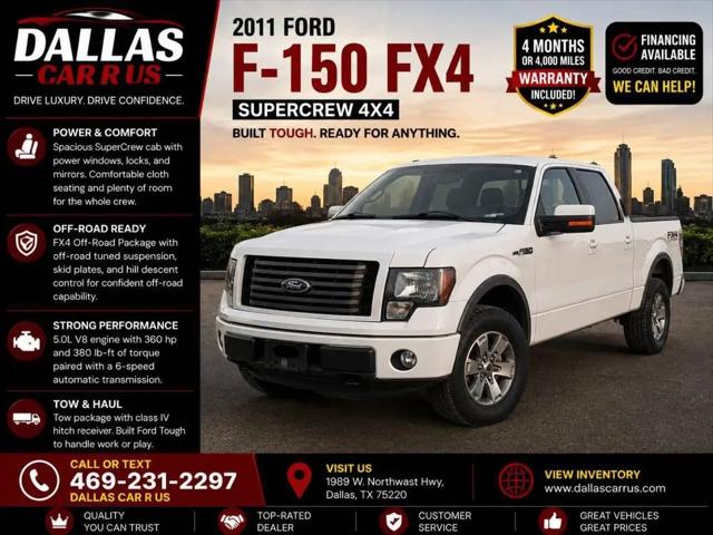 2011 Ford F-150 FX4 for sale in Dallas, TX
