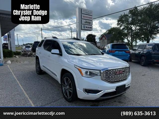 2018 GMC Acadia Denali for sale in Marlette, MI