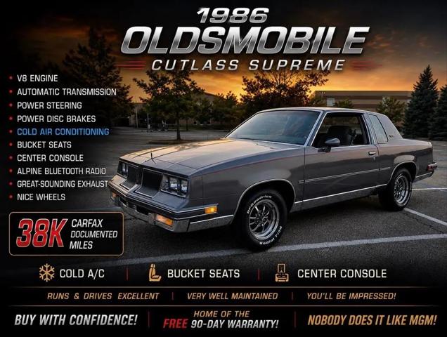 1986 Oldsmobile Cutlass COLD AC - 38K MILES for sale in Addison, IL