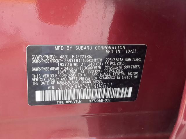 2022 Subaru Forester Touring