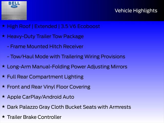 2027 Ford Transit Cargo Van Base