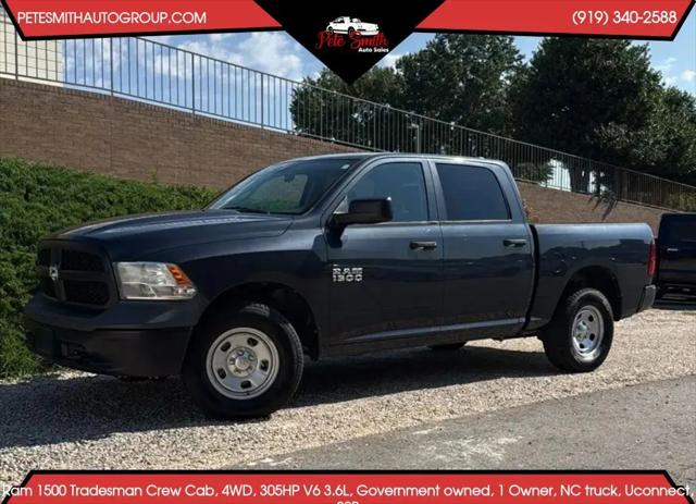 2018 Ram 1500 Tradesman Crew Cab 4x4 57 Box for sale in Louisburg, NC