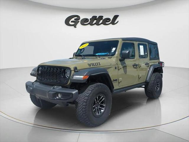 2025 Jeep Wrangler 4-Door Willys 4x4 for sale in Sarasota, FL