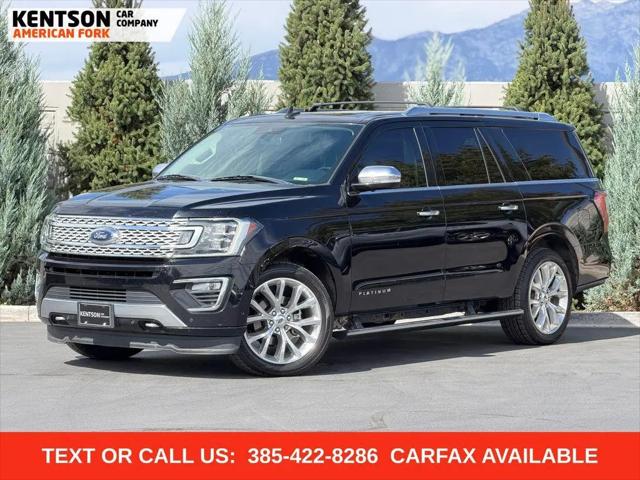 2018 Ford Expedition Max Platinum for sale in American Fork, UT