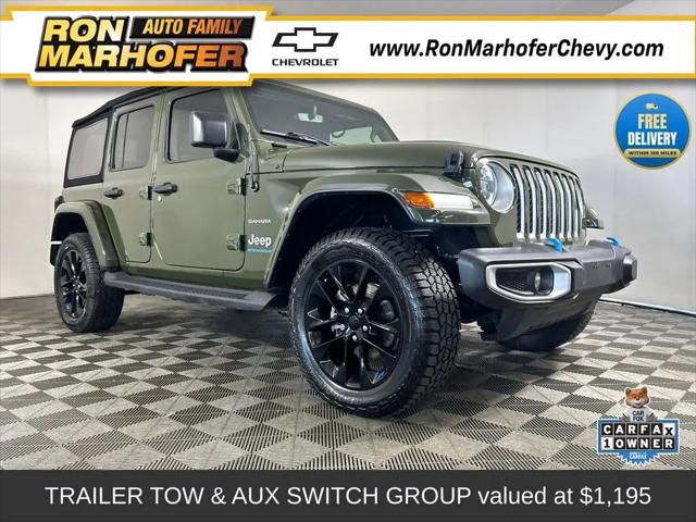 2023 Jeep Wrangler 4xe Sahara 4x4 for sale in Stow, OH