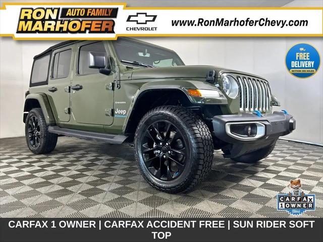 2023 Jeep Wrangler 4xe Sahara 4x4 for sale in Stow, OH