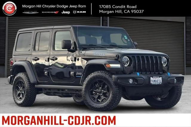 2023 Jeep Wrangler 4xe 4x4 for sale in Morgan Hill, CA