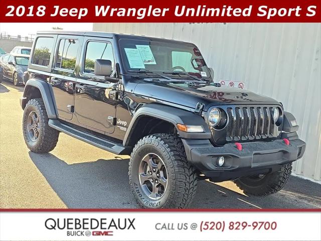2018 Jeep Wrangler Unlimited Sport S 4x4 for sale in Tucson, AZ