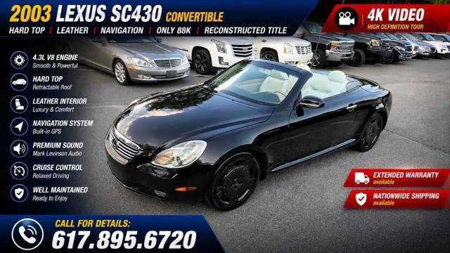 2003 Lexus SC 430 Base for sale in Stow, MA