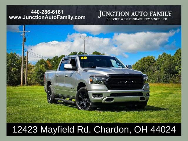 2020 Ram 1500 Big Horn Crew Cab 4x4 57 Box for sale in Chardon, OH