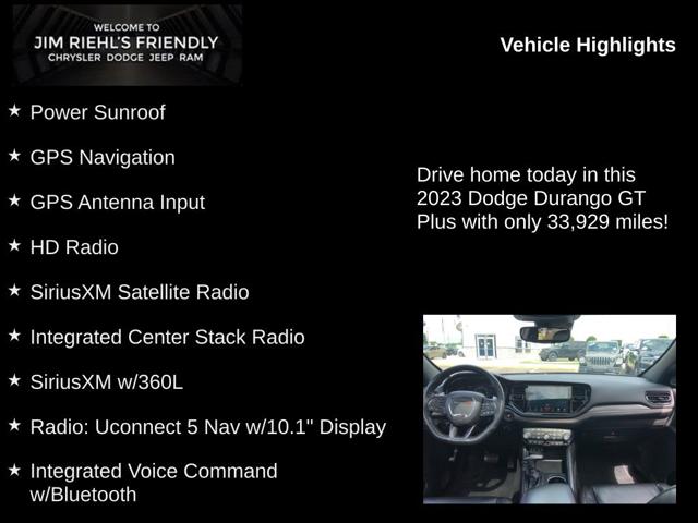 2023 Dodge Durango GT Plus AWD