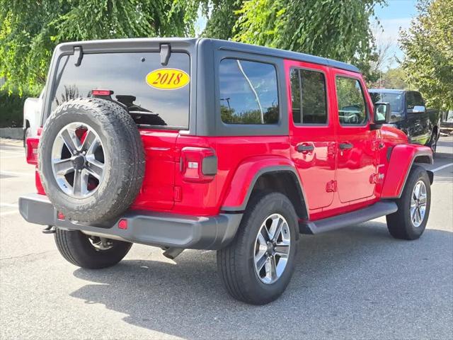 2018 Jeep Wrangler Unlimited Sahara 4x4