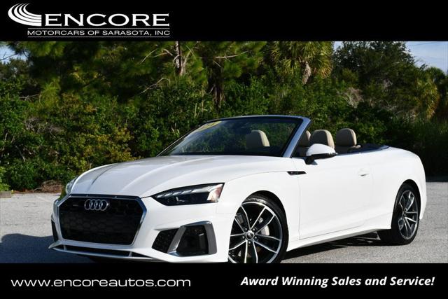 2024 Audi A5 Cabriolet Premium Plus 45 TFSI S line quattro S tronic for sale in Sarasota, FL