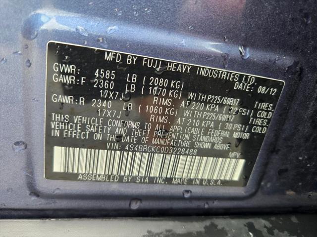 2013 Subaru Outback 2.5i Limited