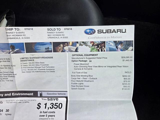2013 Subaru Outback 2.5i Limited
