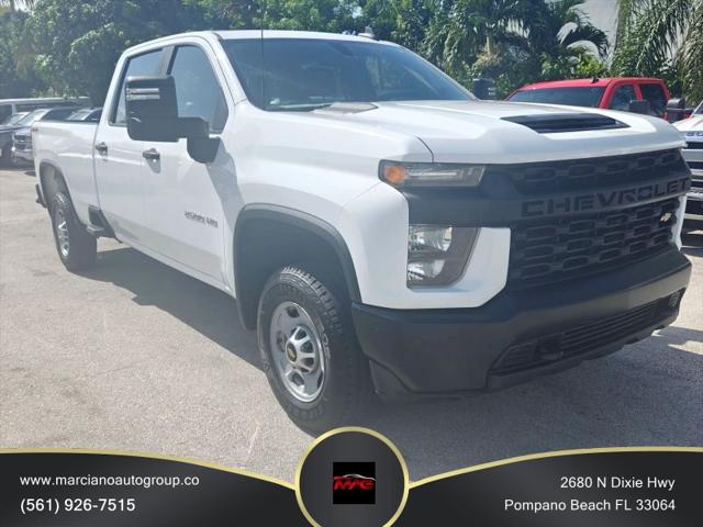 2021 Chevrolet Silverado 2500HD 4WD Crew Cab Long Bed WT for sale in Pompano Beach, FL