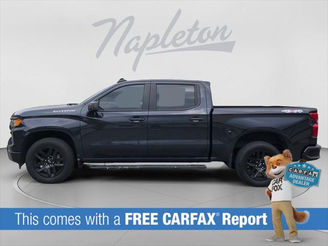 2023 Chevrolet Silverado 1500 4WD Crew Cab Short Bed Custom 2023 Chevrolet Silverado 1500 4WD Crew Cab Short Bed Custom