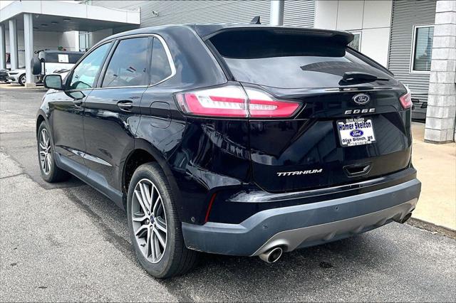 Used 2021 Ford Edge Titanium For Sale in Millington, TN