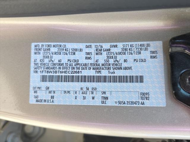 2017 Ford F-350 Platinum