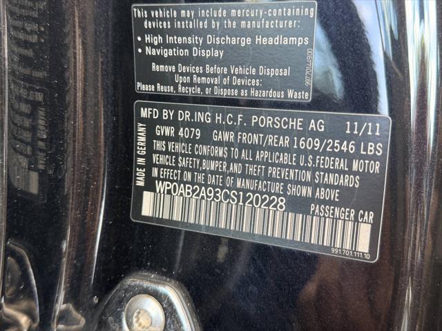 2012 Porsche 911 Carrera S
