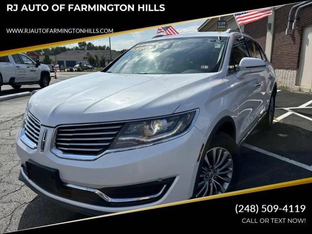 2016 Lincoln MKX Select for sale in Farmington Hills, MI