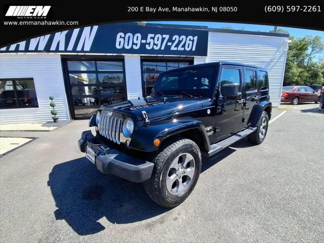 2017 Jeep Wrangler Unlimited Sahara 4x4 for sale in Stafford Township, NJ