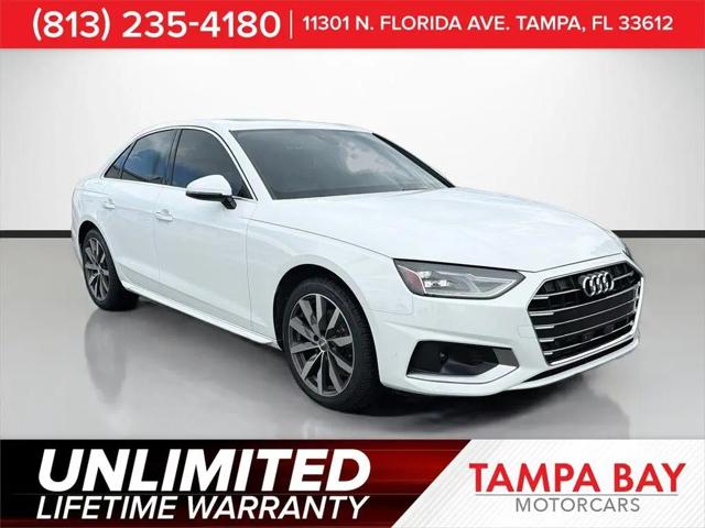 2020 Audi A4 Premium 40 TFSI Front-Wheel Drive S tronic for sale in Tampa, FL