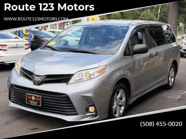 2018 Toyota Sienna L 7 Passenger for sale in Norton, MA